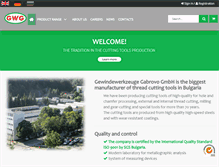 Tablet Screenshot of gwg-gabrovo.com